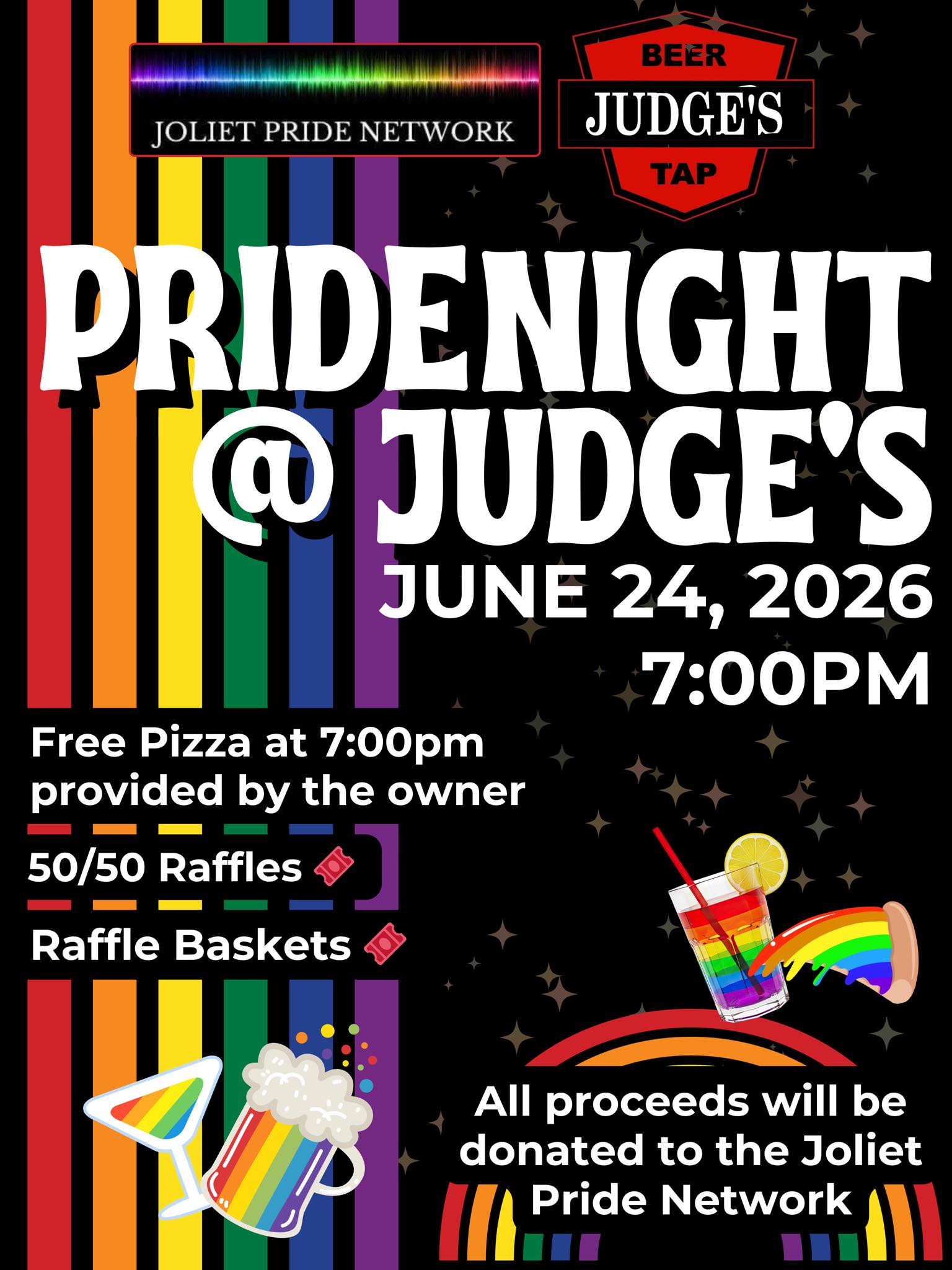 Pride Night at Judge’s 2026